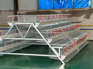 Hot Dipped Galvanized Layer's Battery Cage