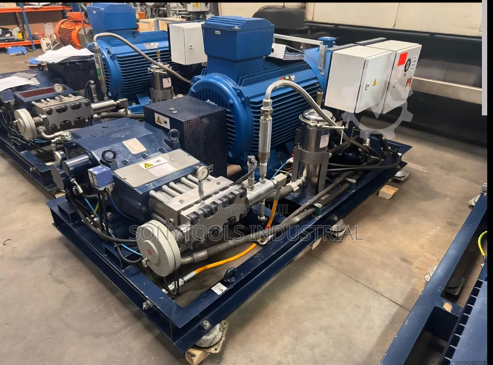 Hydro Blasting Machine 2500 Bar Heavy Duty