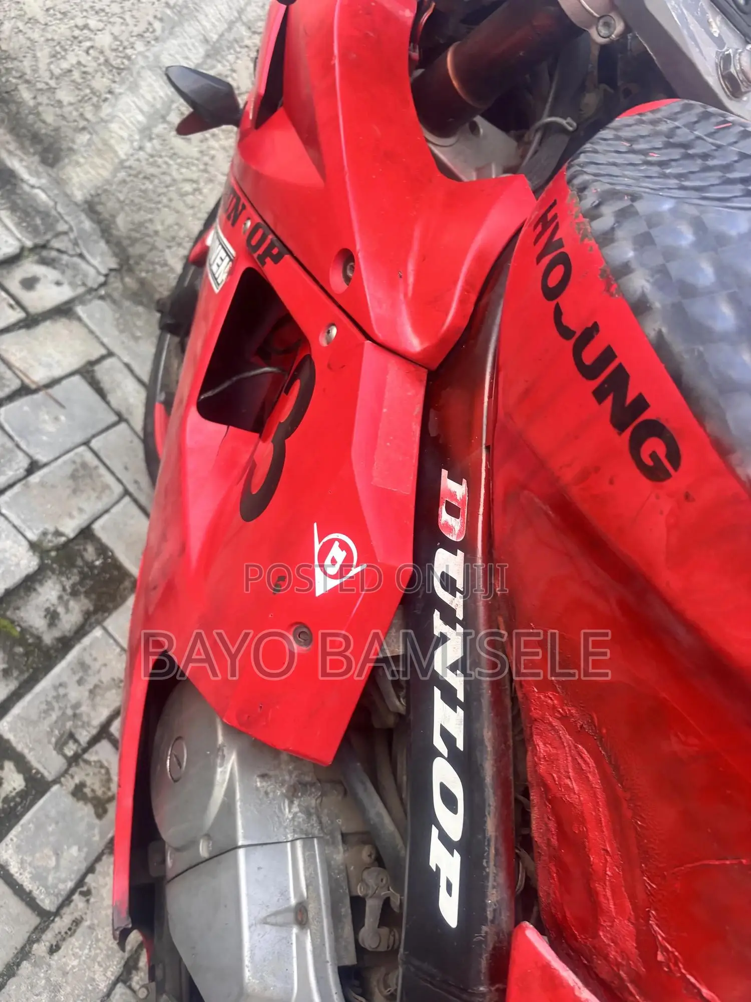 Honda Super Hawk 2017 Red