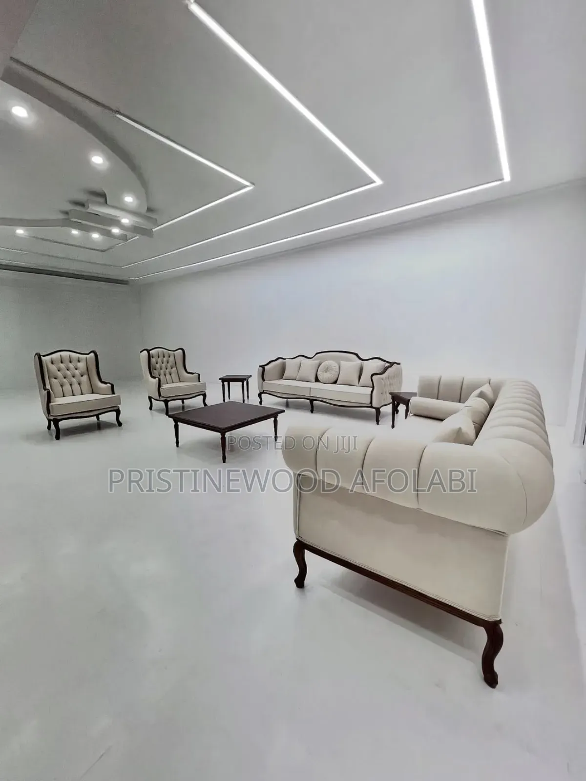 Pristine Wood Sofa