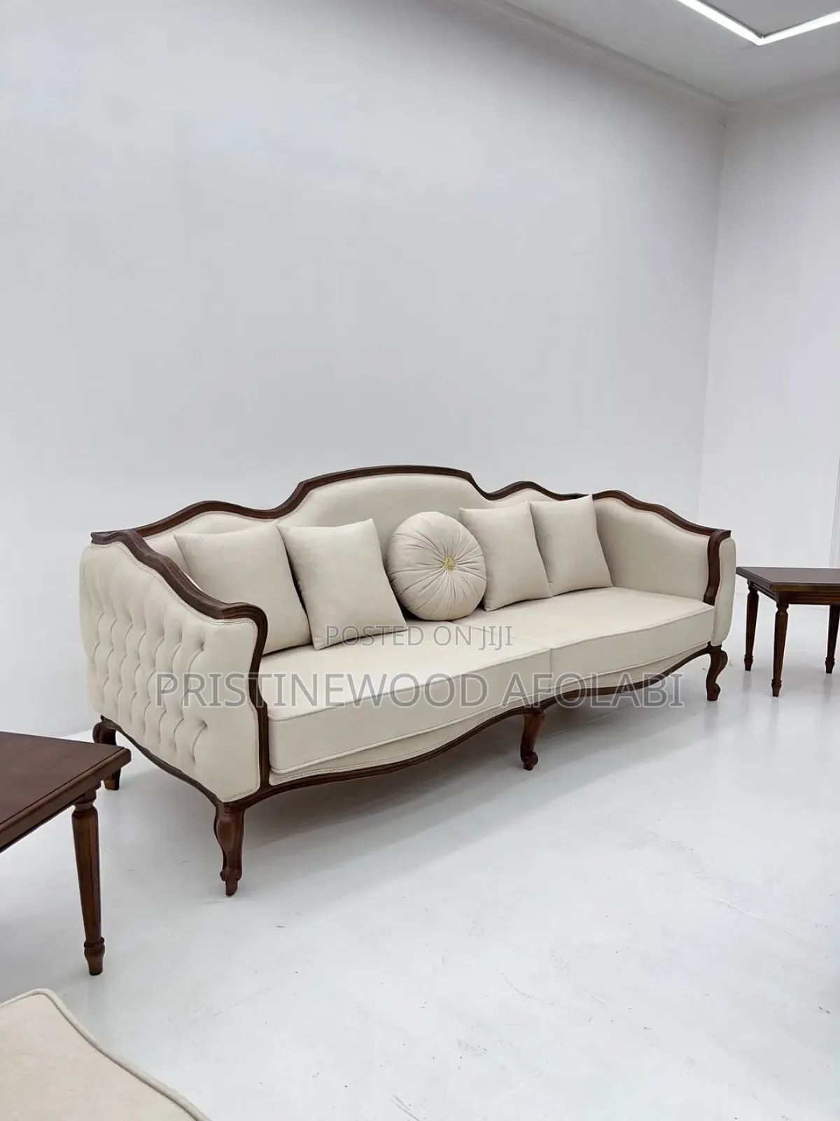 Pristine Wood Sofa