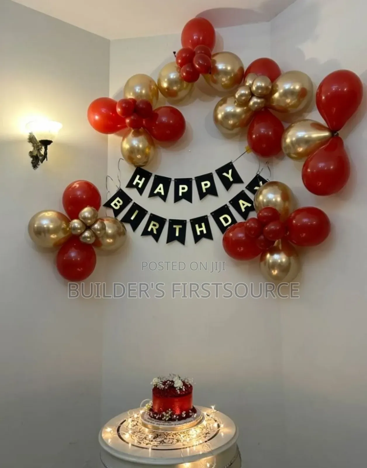 Balloon Styling Backdrop Setup