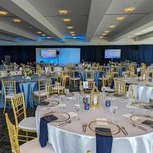 Event Tables, Chairs Complete Hall Setup – For Rent