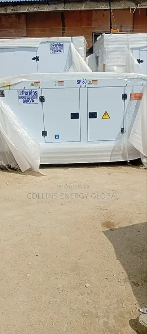 80kva Brand New Uk Perkins Soundproof Copper Coil Generator