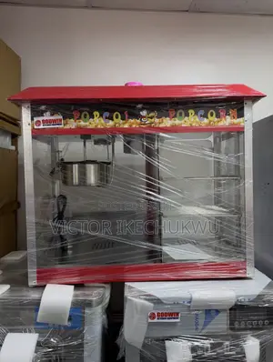 Popcorn Machine With Side Warmer Available