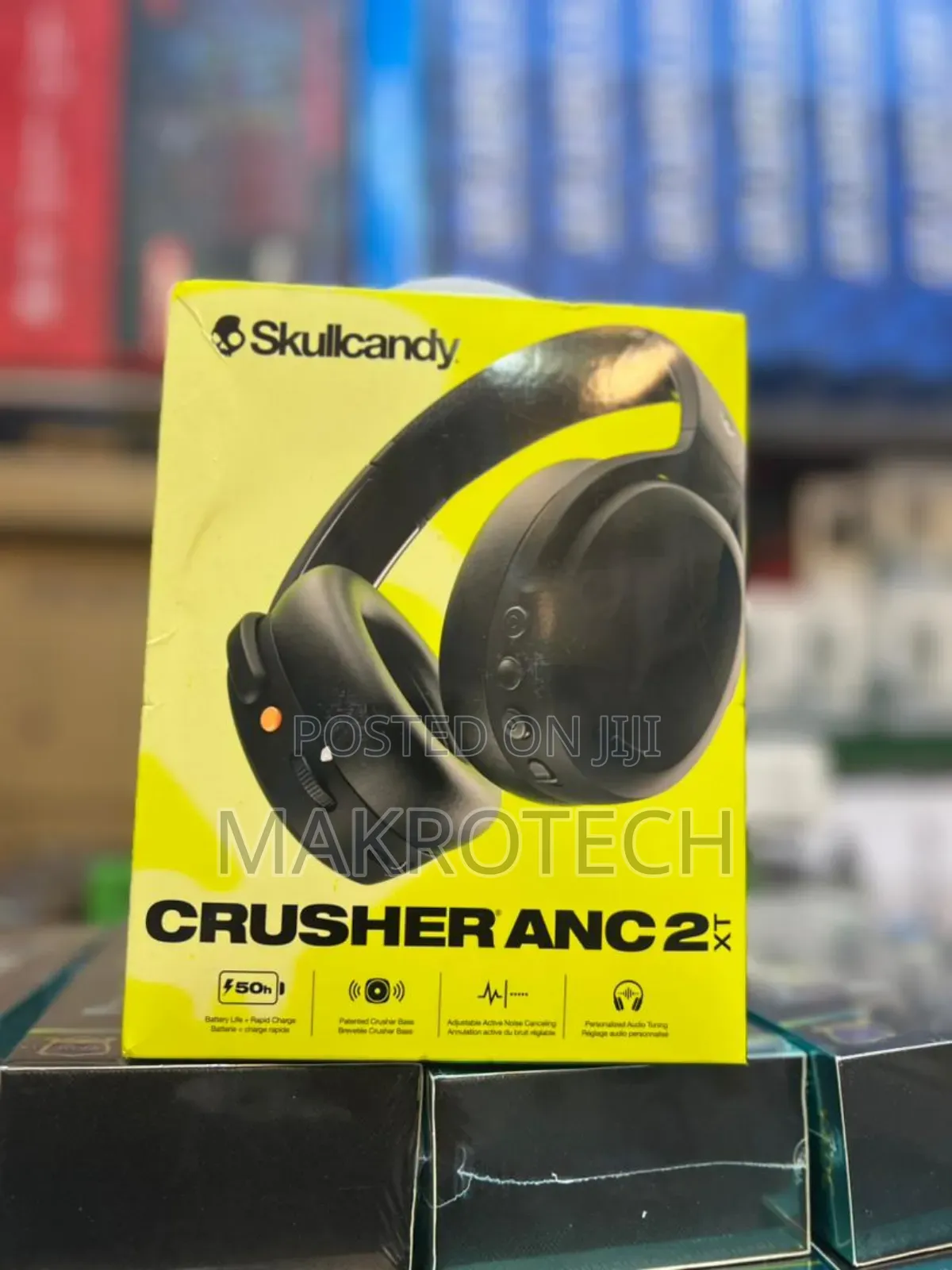 Skullcandy Crusher ANC 2 Sensory Bass Noise Cancelling Wireless
