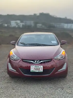 Hyundai Elantra 2015 Red