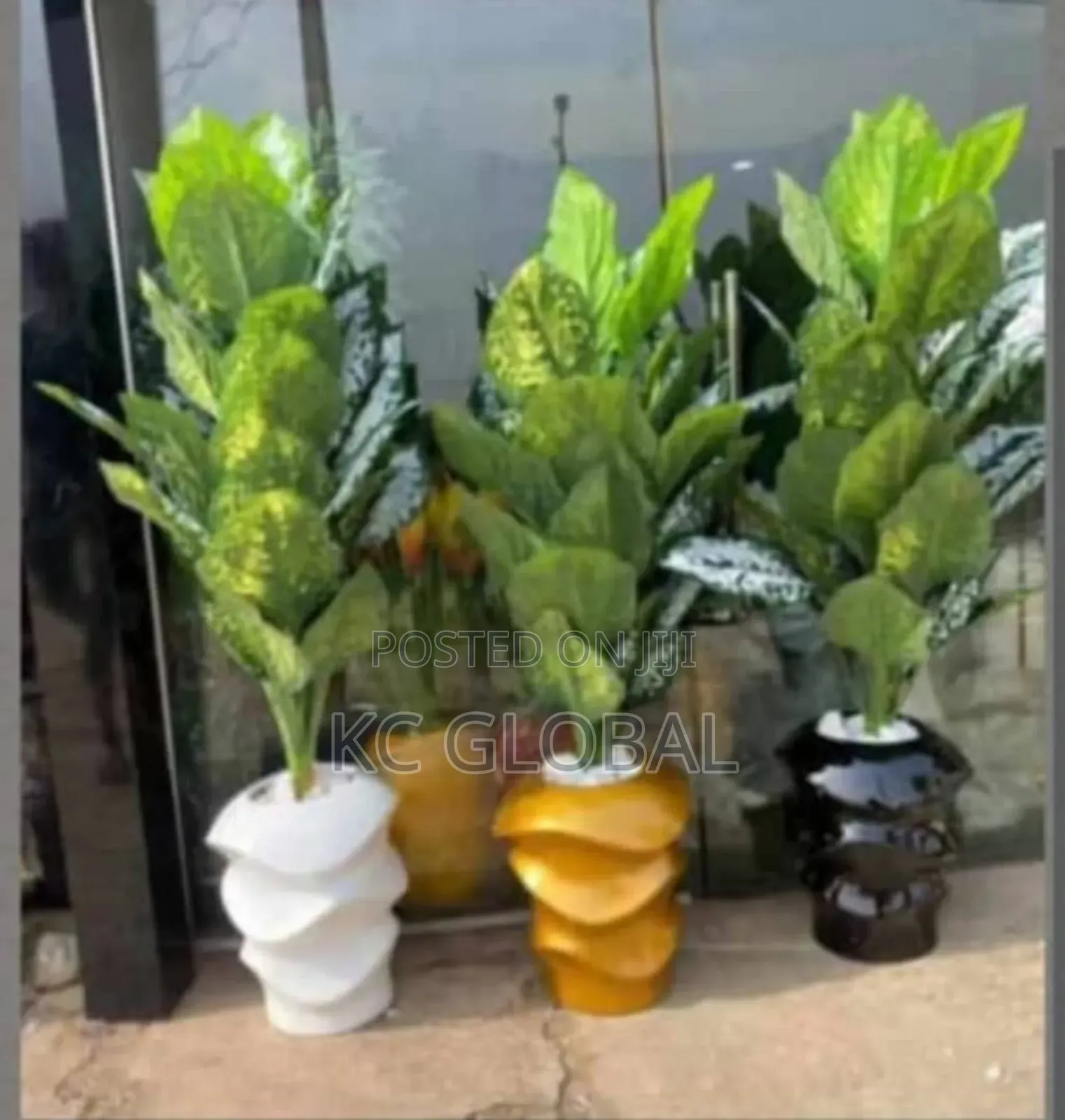 Artificial Flower and Pot Available