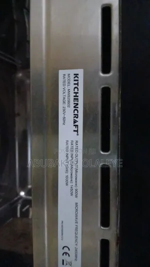 Original Kitchencraft Madein Italy Built-in 28l Microwave Without Door