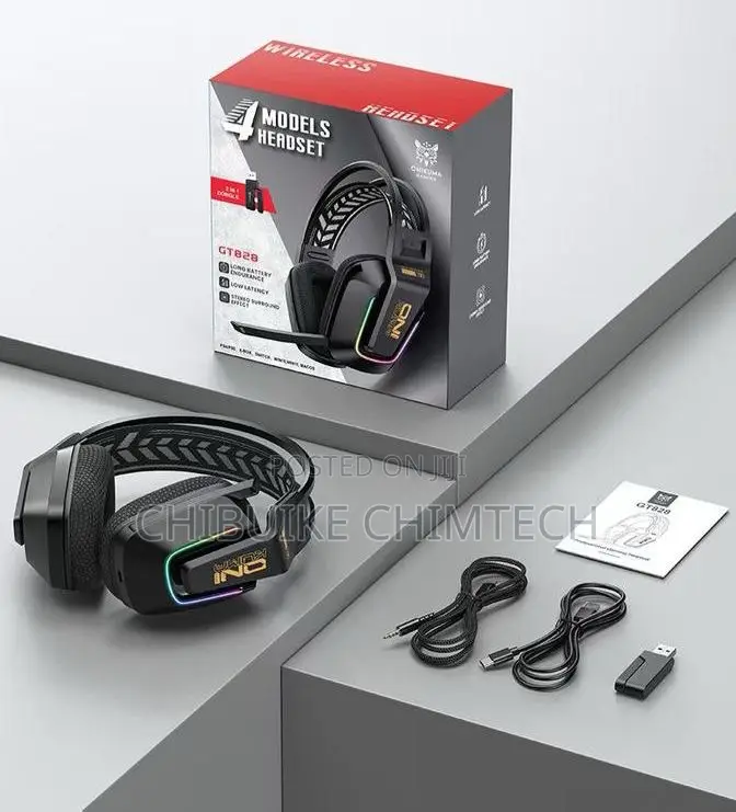 Onikuma Gaming Headset – Gt828 (4 Models Headset)