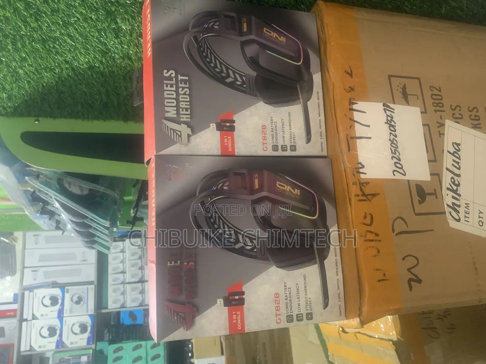 Onikuma Gaming Headset – Gt828 (4 Models Headset)