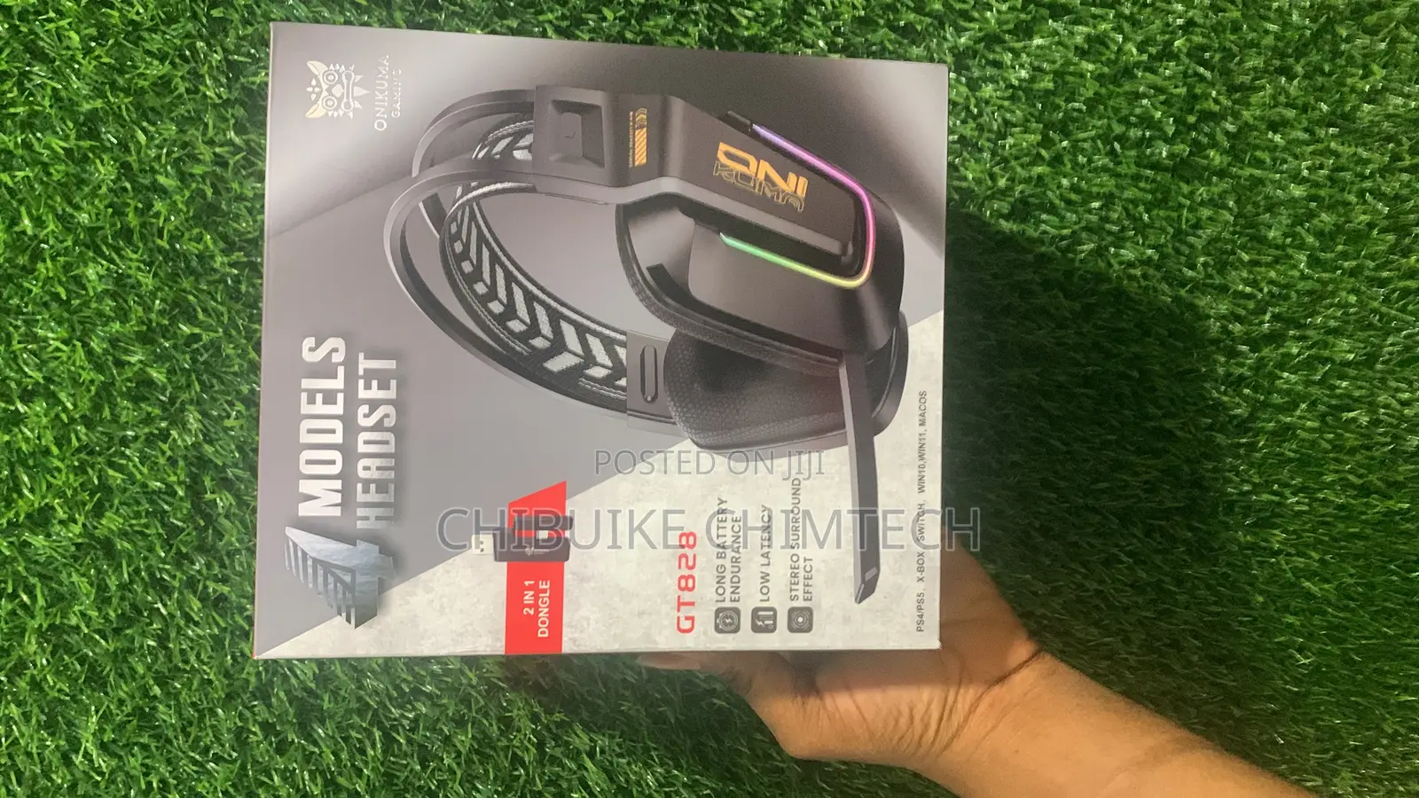 Onikuma Gaming Headset – Gt828 (4 Models Headset)