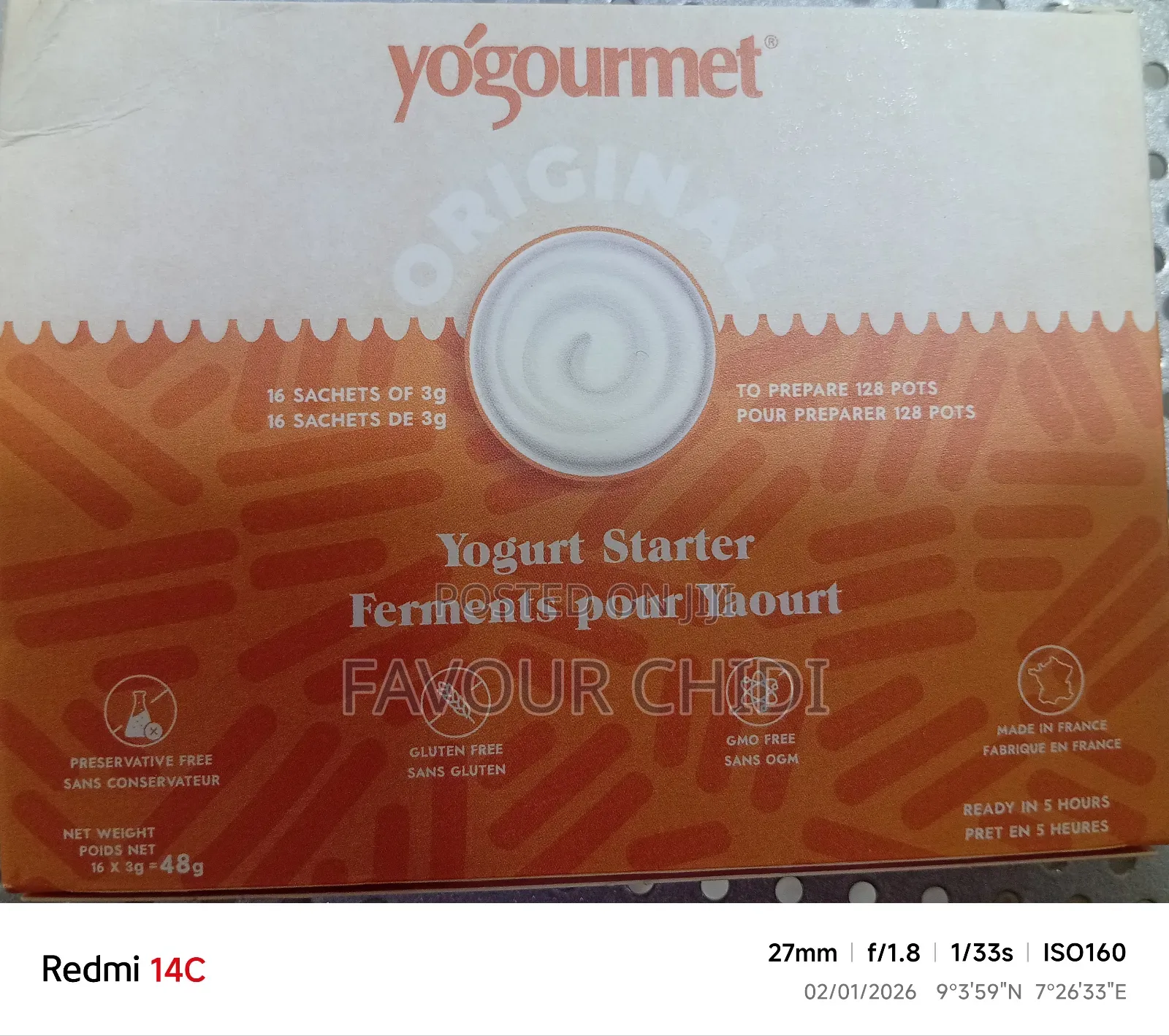 Yogurt Starter (Culture)