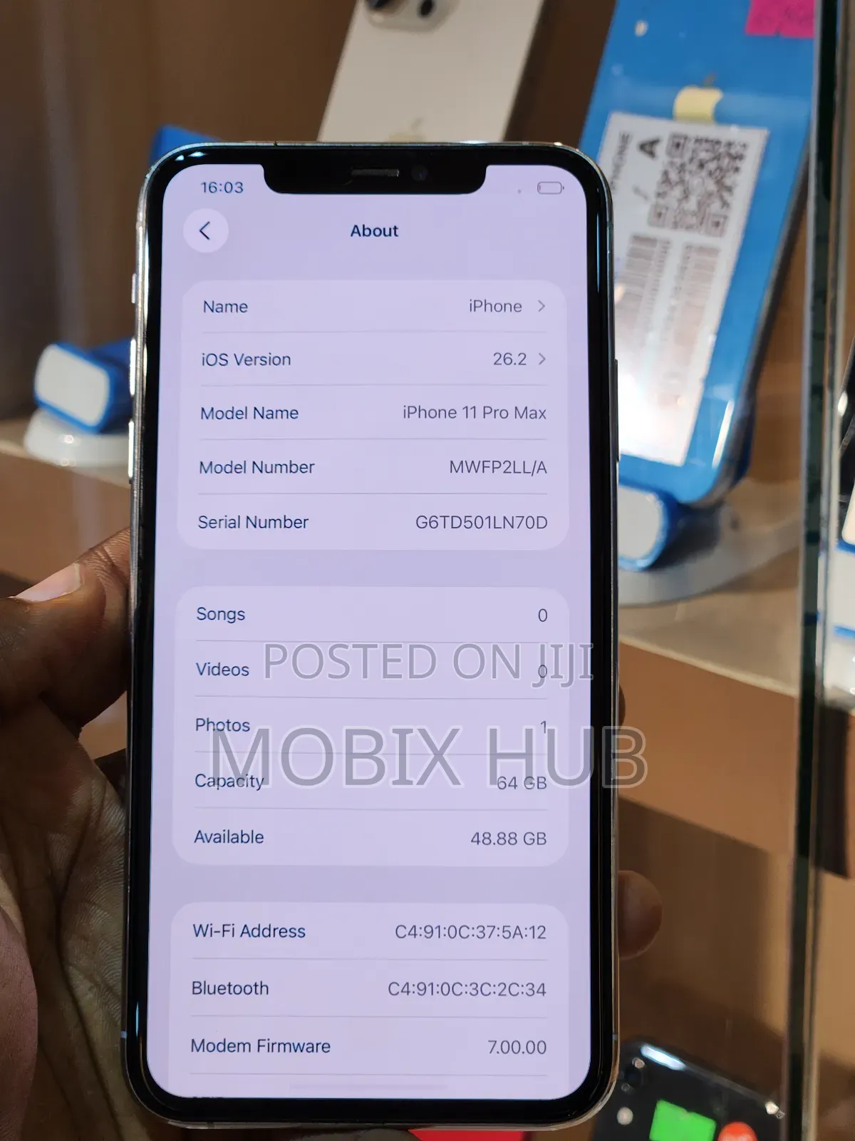 Apple iPhone 11 Pro Max 64 GB White
