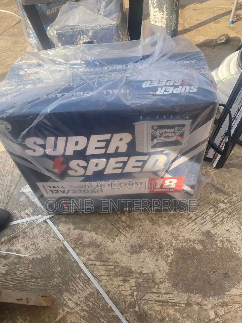 Super Speed 220ahms Tubular Battery