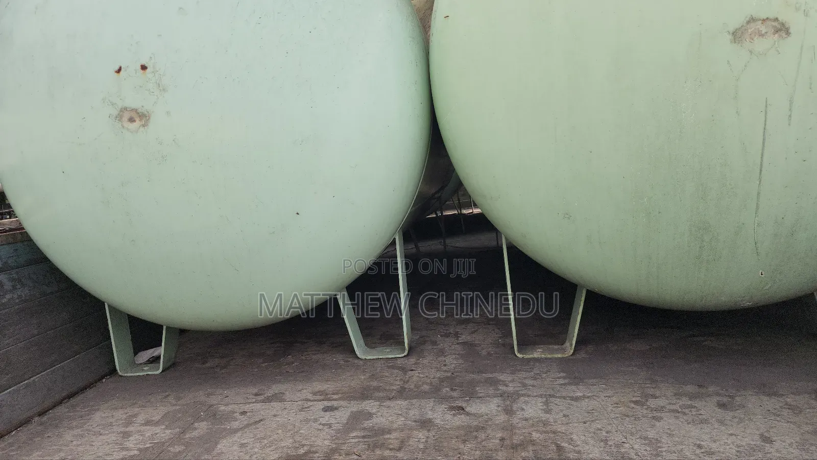 Newly Arrived 1.5tons LPG Gas Cylinders