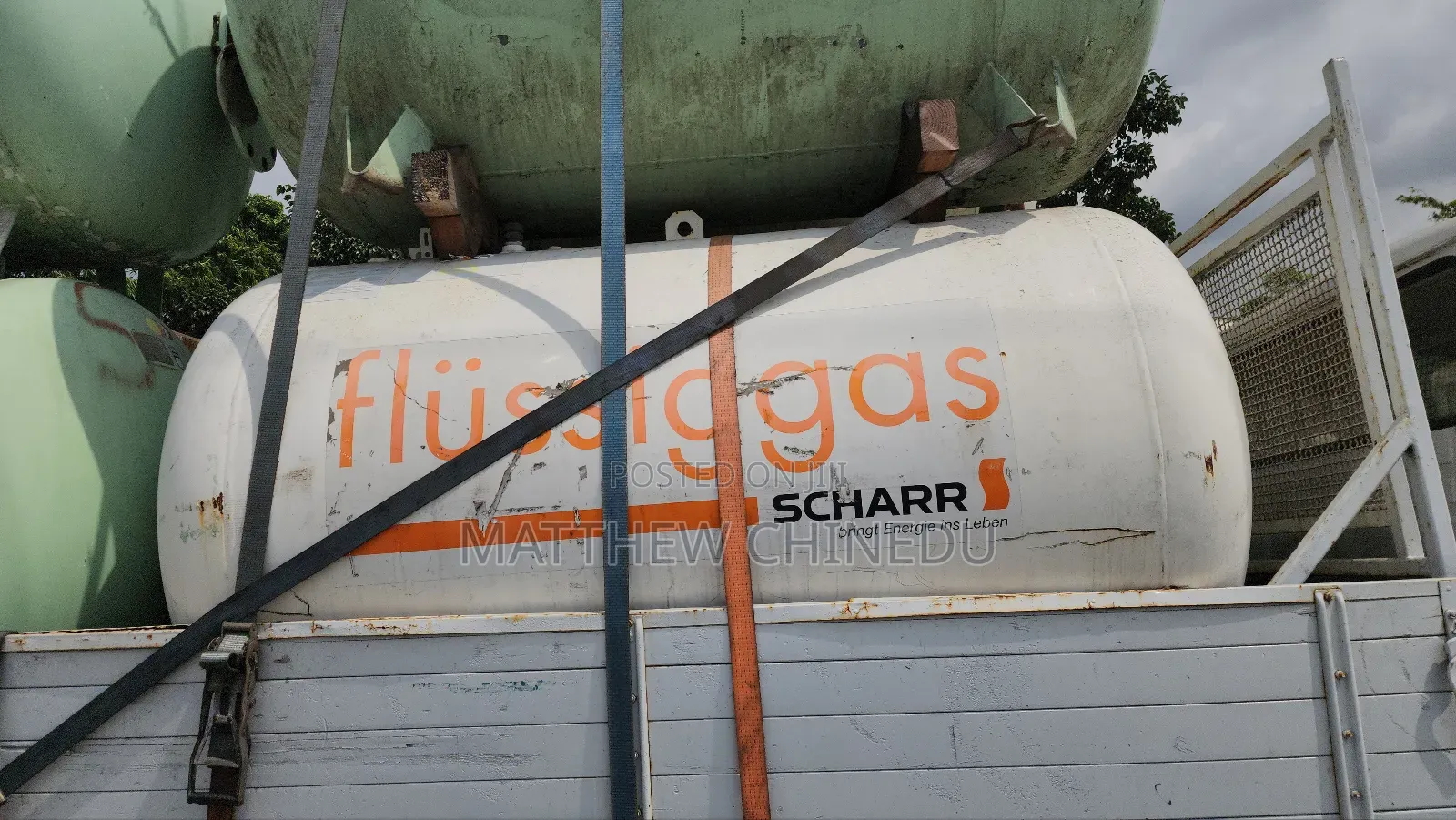 Newly Arrived 1.5tons LPG Gas Cylinders