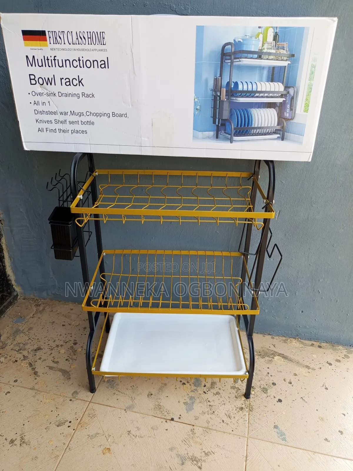 Three Layer Dish Washing Rack