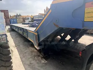 Foreign Used 120 Tons Front Loader Low Bed 4 Axles