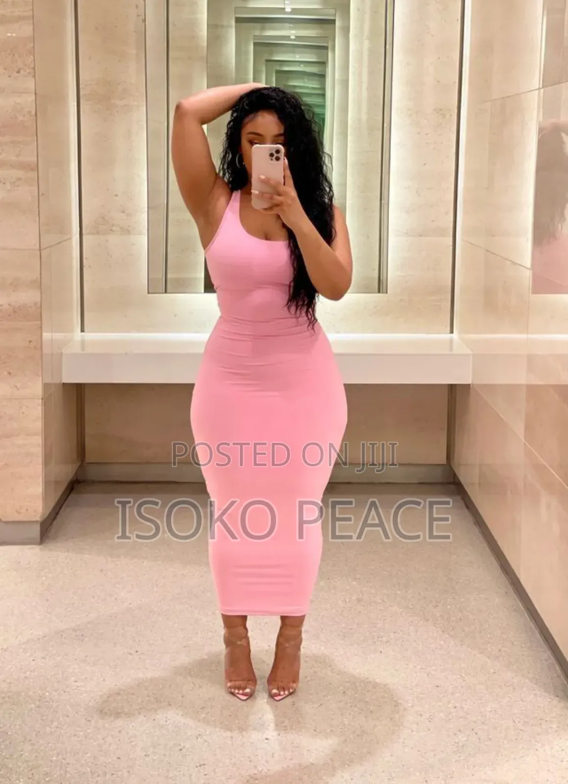 Sleeveless Bodycon Gown