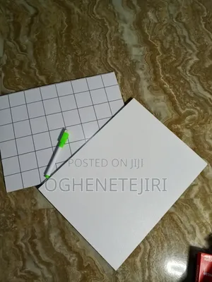 Double-Sided Whiteboard / Wooden Slate With Markers