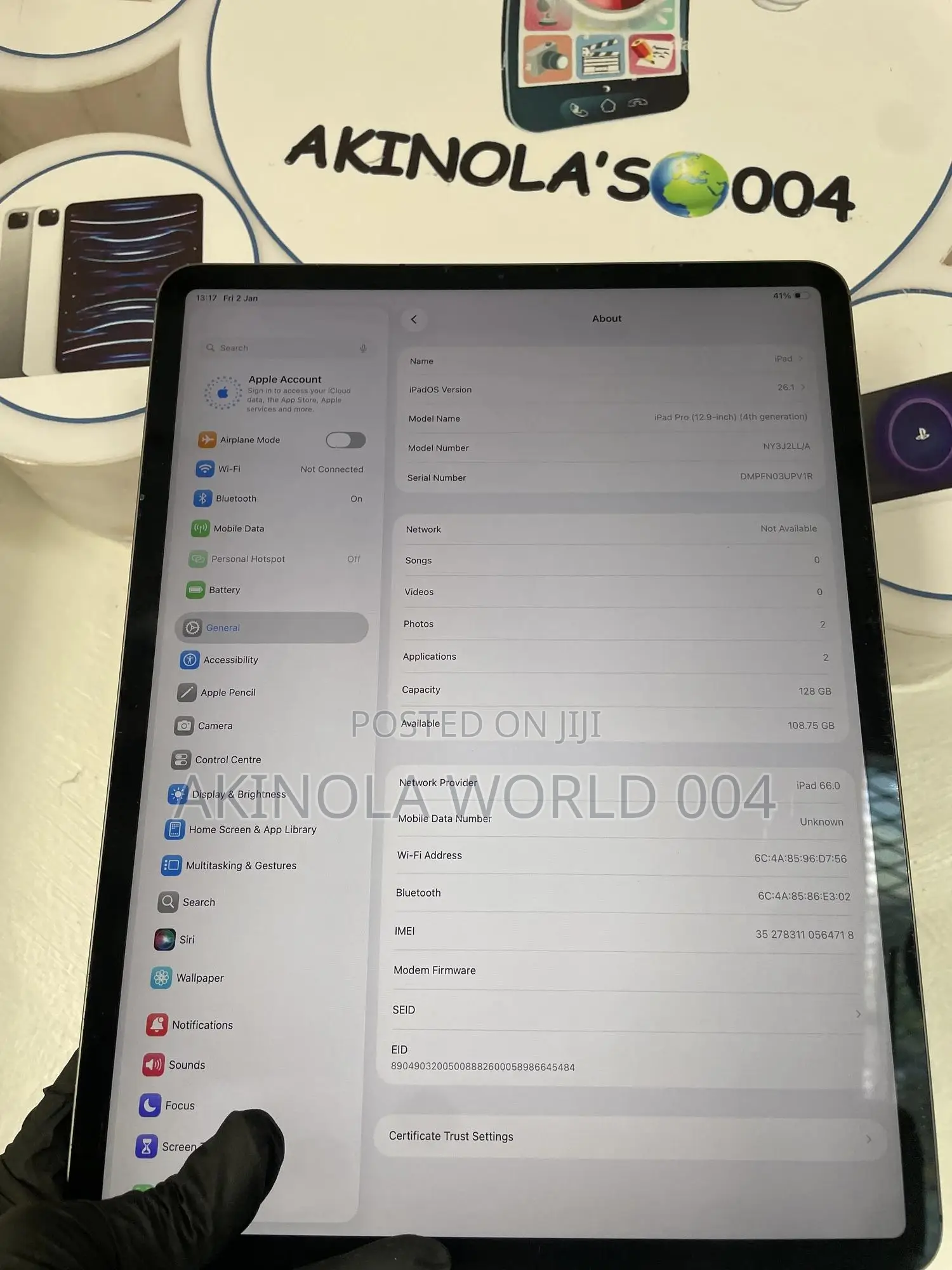 Apple iPad Pro 256 GB Gray