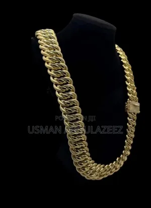 18karat New Cuban Design Necklace