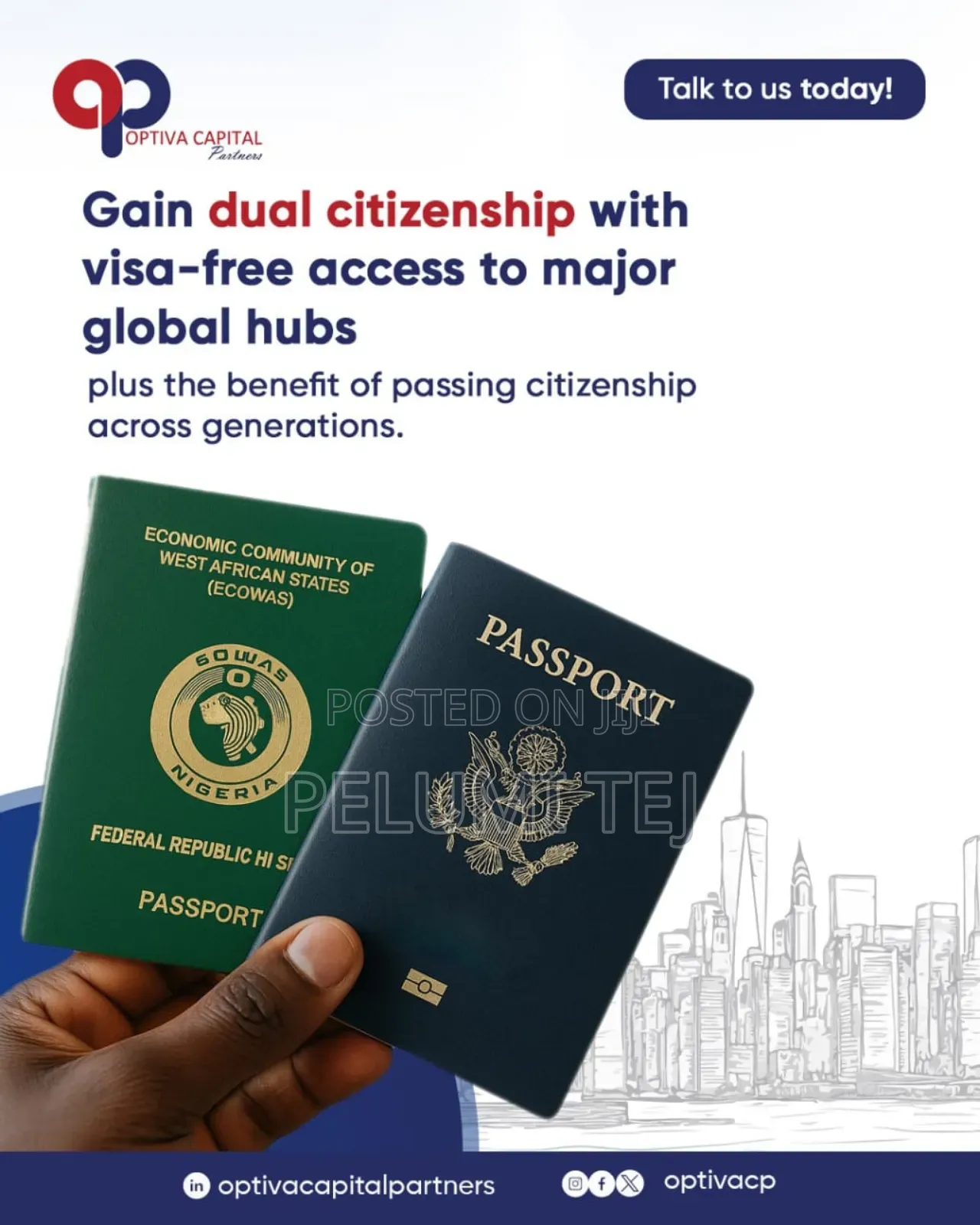 Get Second Passport. Explore The World