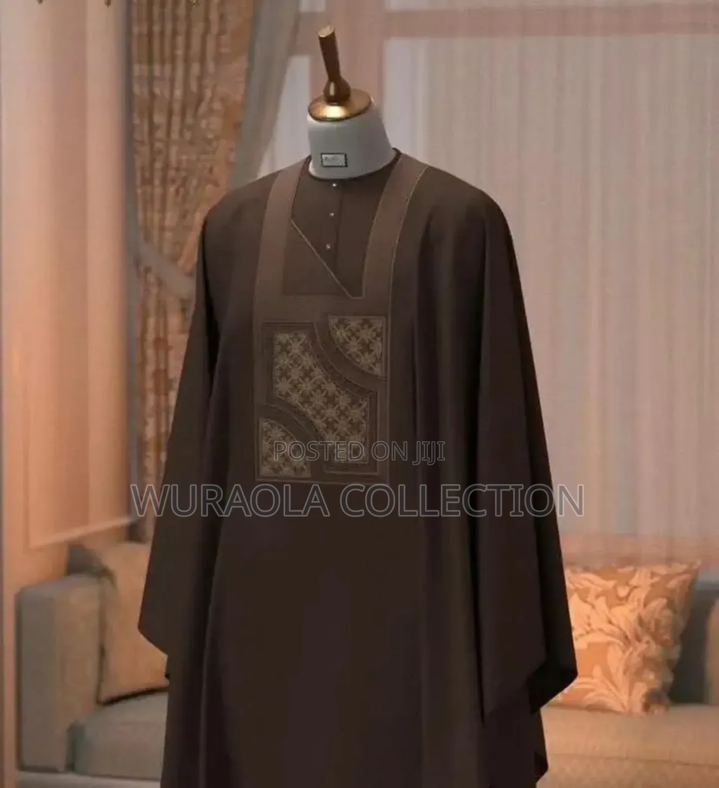 Massive Agbada With Monogram