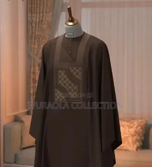 Massive Agbada With Monogram