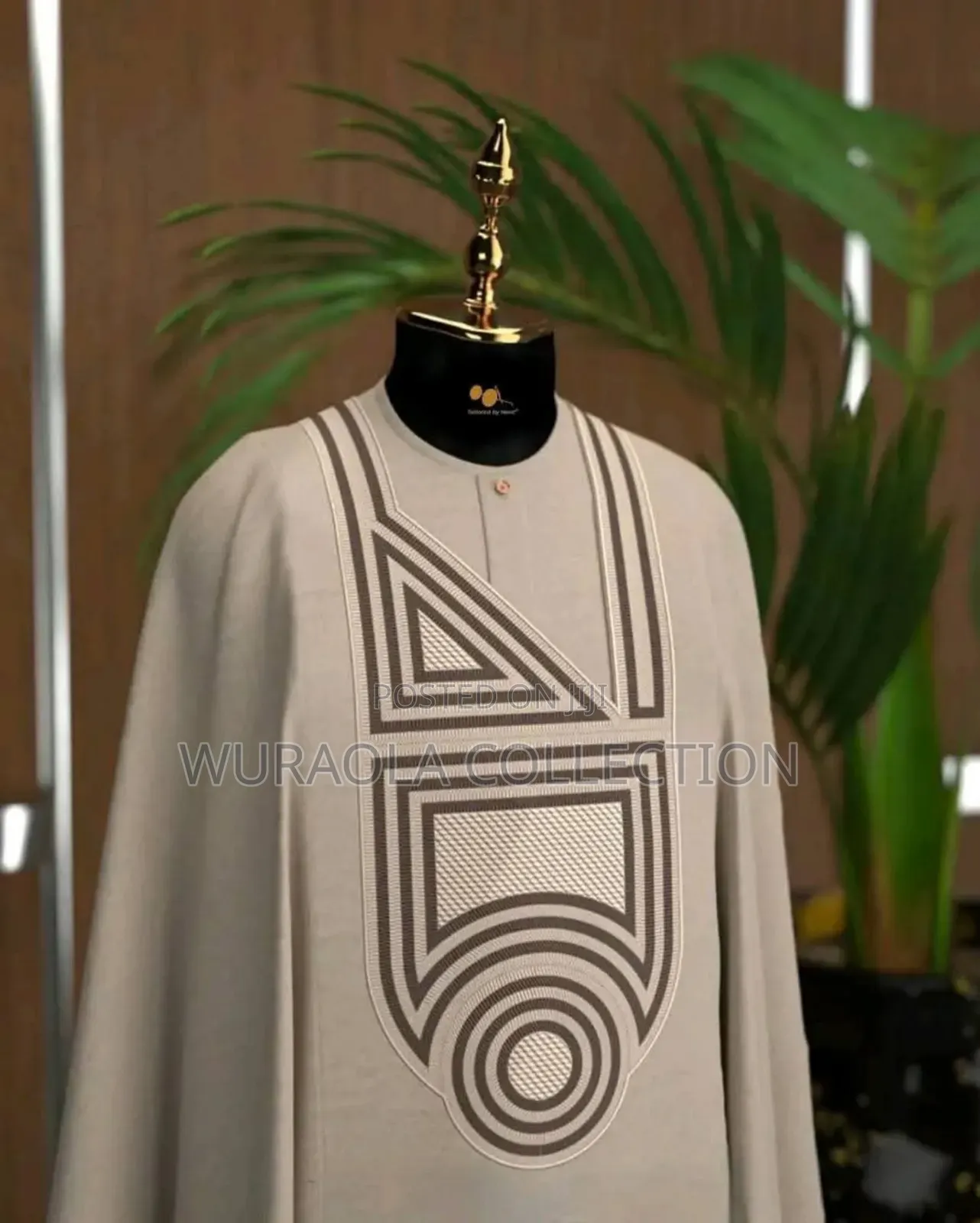 Massive Agbada With Monogram