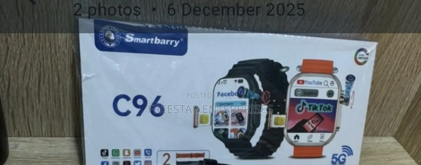 Smartbarry C96 Smart Watch. 5g Android Smart Watch