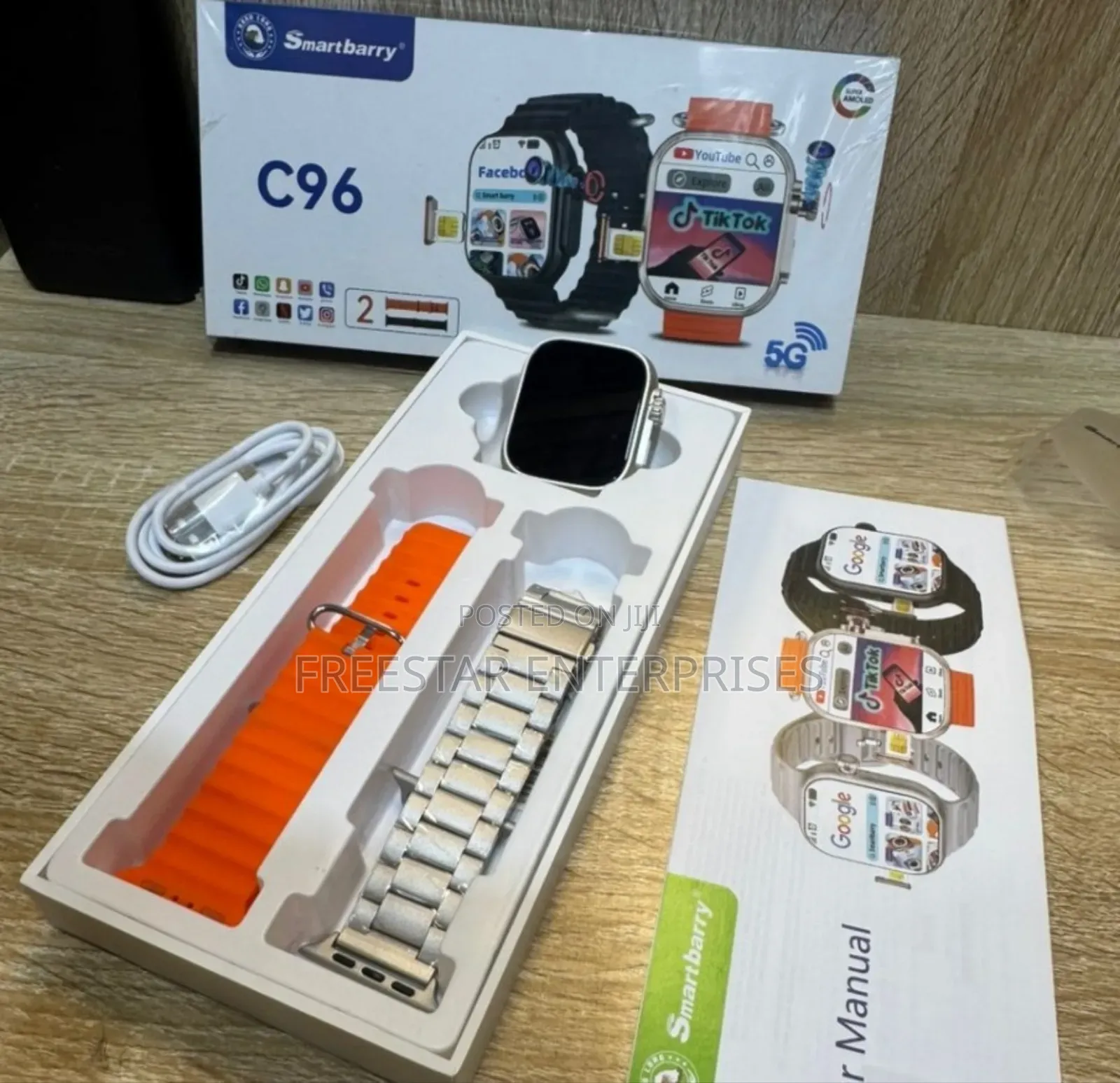 Smartbarry C96 Smart Watch. 5g Android Smart Watch