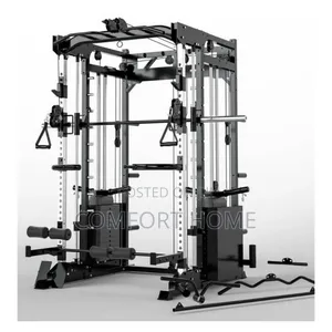 Multifunctional Machine Combine Power Rack, Smith Machine, Cable