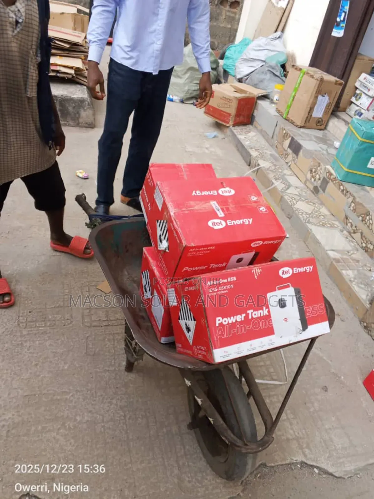 Itel Solar Power Tank