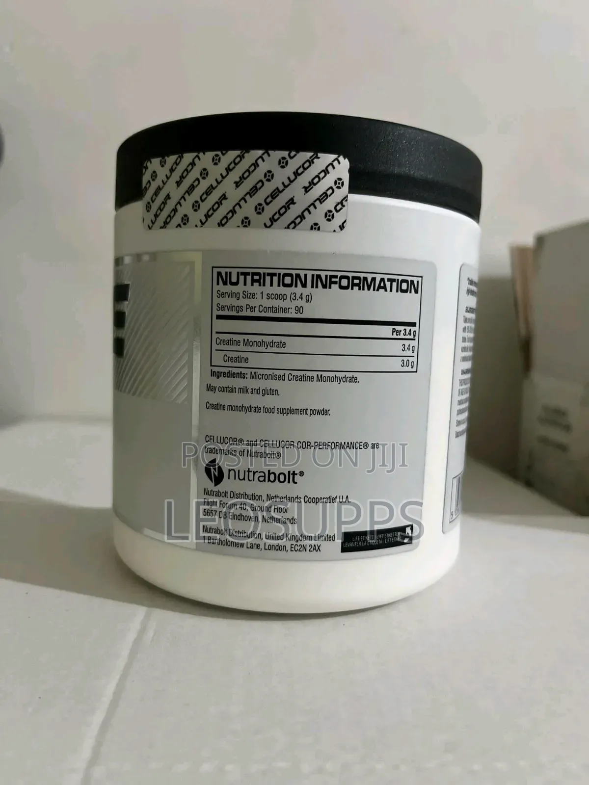 Cellucor Creatine Monohydrate 3.4g X90 Servings