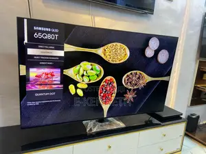 Samsung 65" Inches Qled Q80t Qhdr+ 4k Gaming Smart TV With 120hz