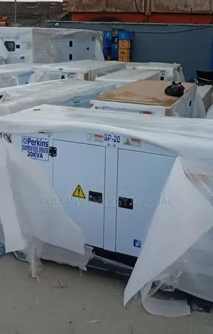 20kva Brand New Uk Perkins Soundproof Copper Coil Generator
