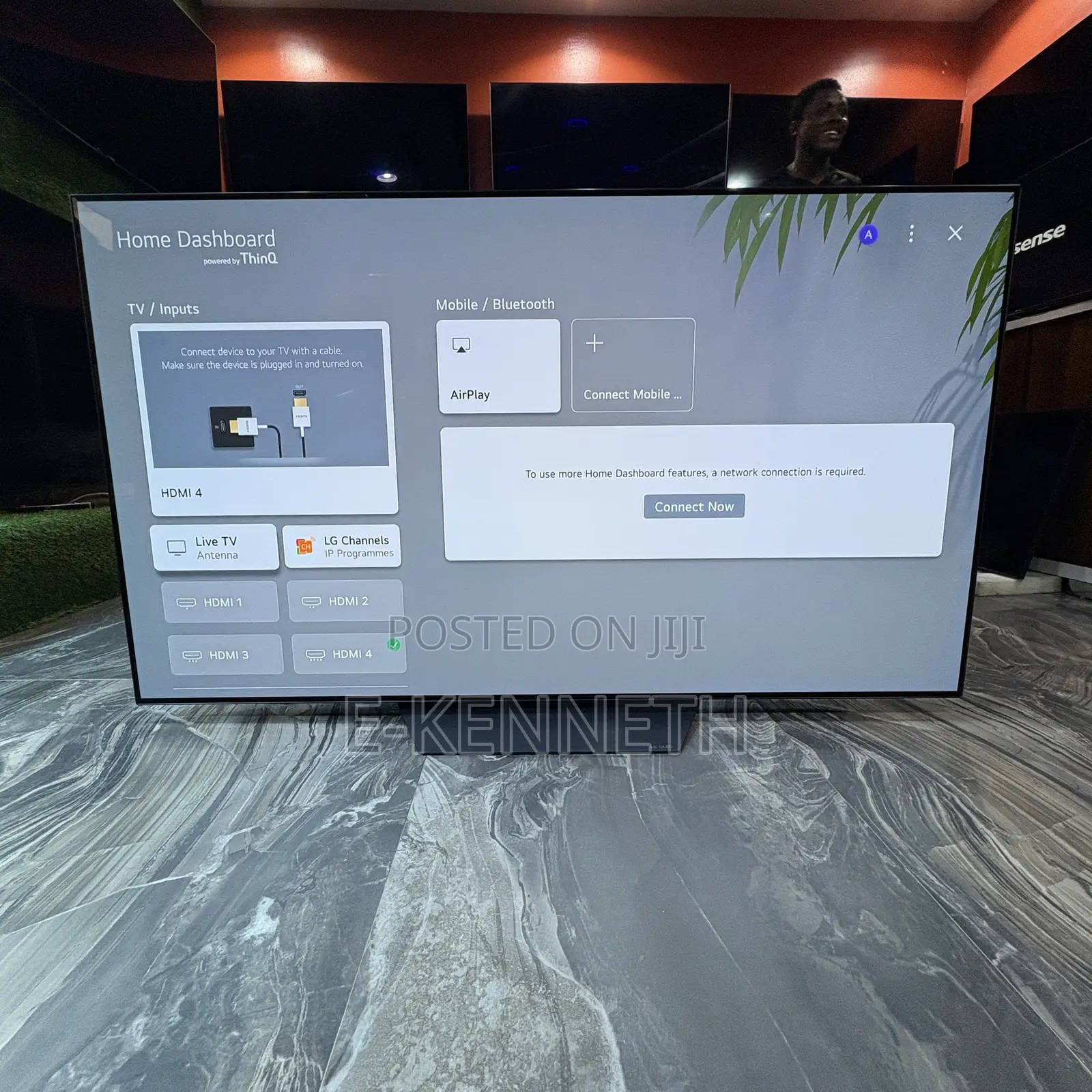 LG 65” Inches C1 Oled 4k Smart TV