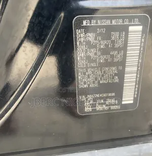 Infiniti QX56 2012 Black