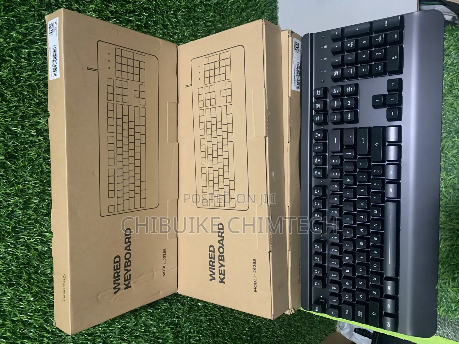 Wired RGB Keyboard (Model: Js268)Gaming