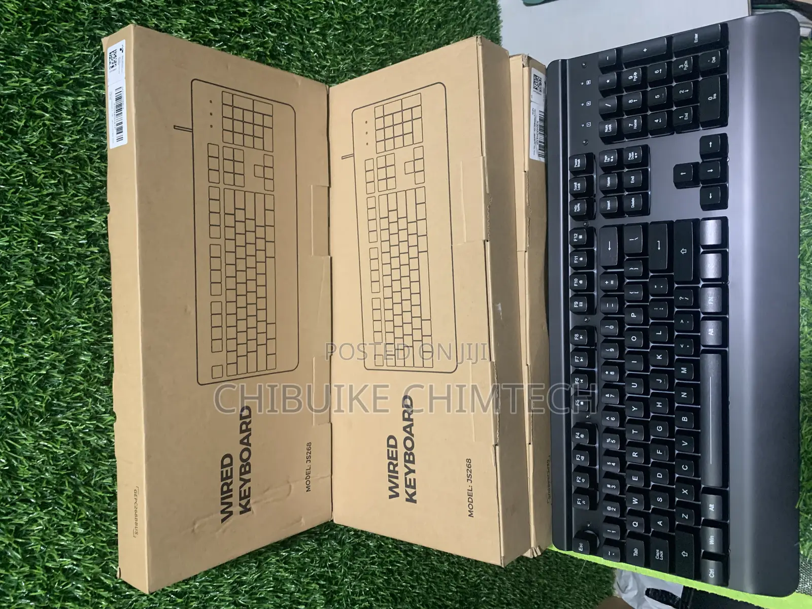 Wired RGB Keyboard (Model: Js268)Gaming