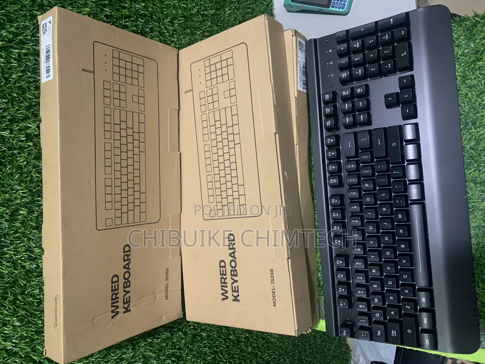 Wired RGB Keyboard (Model: Js268)Gaming