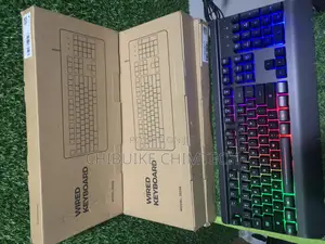 Wired RGB Keyboard (Model: Js268)Gaming