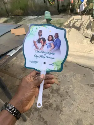 Custom Plastic Hanfans and Cup