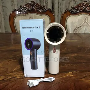 Turbo Handheld Digital Fan T-11