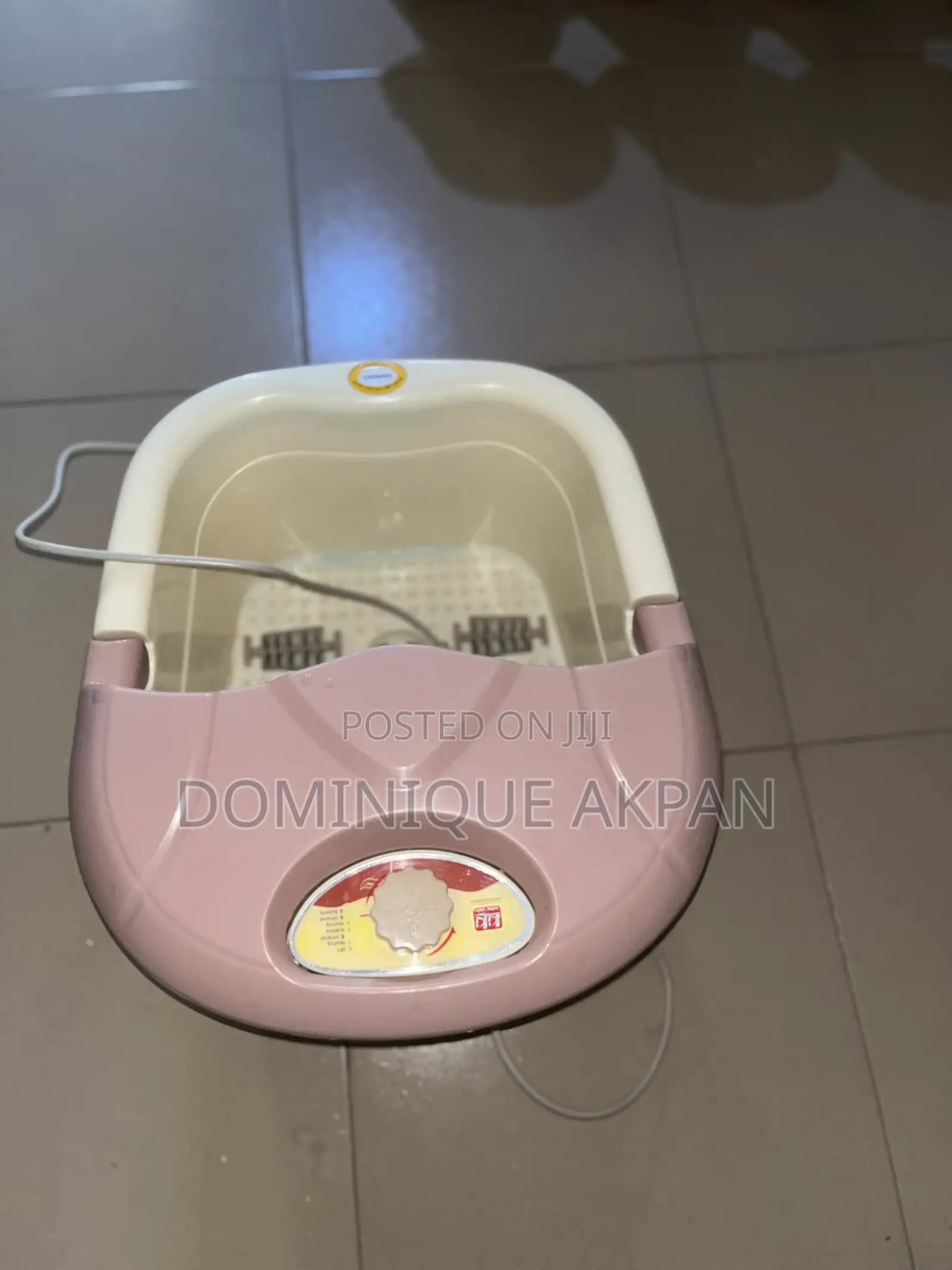 Pedicure Bucket and Stool