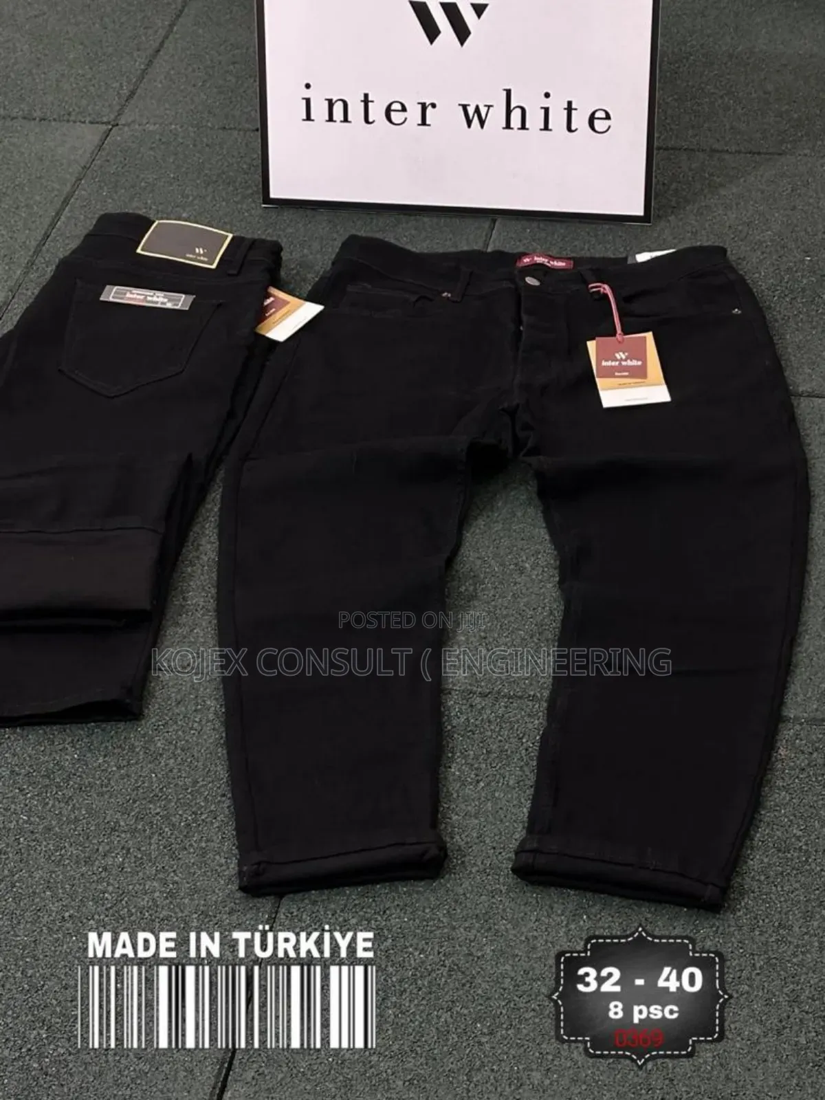 Inter White Original Turkey  Jeans
