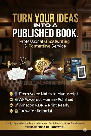 Professional Ghostwriter Book Publisher – From Idea to Amazon