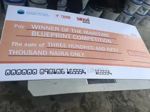 Branded Dummy Cheque